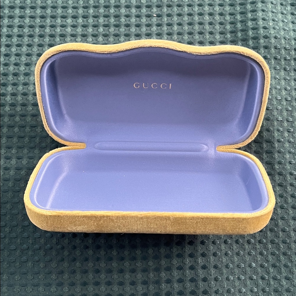 Gucci case sunglasses‎ green and Blue Eyeglass Case